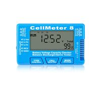 Controllore Della CapacitÃ Della Batteria Digitale LCD RC 1-8S Misuratore di Tensione Della CapacitÃ Della Batteria LiPo Li-Lon NiMH Misuratore