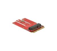 Controllore di archiviazione M.2 - DELOCK - Mini PCIe > M.2 Key E - Compatibile con Windows - Formato 2242/2230/3042/3030