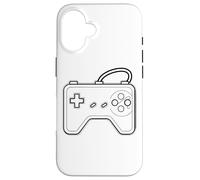Controllore di gioco Un disegno di linea Gamer Custodia per iPhone 16