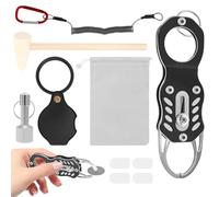 Controllore Di Monete | Set Portatile Di Testing Con Magnete Da Portachiavi, E Pinze | Verifica Della Dimensione Delle Monete Oro E Argento | Per Adulti, Amanti, Amici, Professionisti E Appassionati