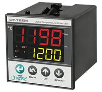 Controllore di temperatura PID a microprocessore per pannello a relè + uscita SSR fino a 1750 °C 72 mm x 72 mm
