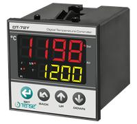 Controllore di temperatura PID per montaggio a pannello fino a 1750 °C 72 mm x 72 mm