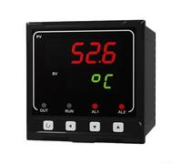 Controllore Digitale 96x96mm Montaggio Pannello Industriale | Display 3 cifre luminoso, precisione 0.3, lettura intuitiva, compatibile termocoppie, risposta veloce