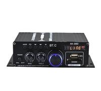 Controllore DJ AK380/G8/AK370/AK270/AK170 800W 12V Home Car Hifi Amplificatore di potenza Stereo BASS Audio Amp Altoparlante Classe D Car Home Sound Power Amp(AK380 bluetooth)