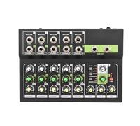 Controllore DJ Console di missaggio a 10 canali Mixer audio digitale Mixer microfono/linea stereo con riverbero for la registrazione di trasmissioni in diretta in rete DJ