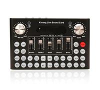 Controllore DJ Electric Sound Effects Microphone Mixer for Phone PC Computer Au-dio Sound Card