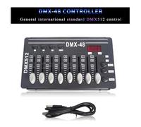 Controllore DJ Mini controller Luce par LED Console luce DJ Console DMX-48 Controllo DMX512 standard internazionale universale(DMX512-16)