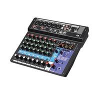 Controllore DJ Mixer Aud-io professionale Console di missaggio audio a 8 canali Supporto A8 Interfaccia di alimentazione USB 48V