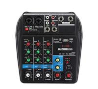Controllore DJ Mixer audio audio a 4 canali Mini console DJ di missaggio portatile Compatibile con