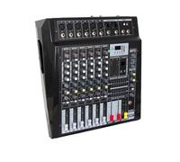 Controllore DJ Mixer Professionale A 6 Canali Con Amplificatore Di Potenza Mixer Ad Alta Potenza Con Prestazioni Da Palco All-in-one Effetto DSP Amplificatore Da 700 W Watt