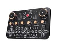 Controllore DJ, Scheda audio live for microfono professionale 48V DJ16 Mixer for trasmissione in diretta for apparecchiature di canto for cellulari K600