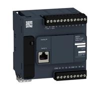 Controllore logico TM221C16R, Modicon M221, 16 IO, 7 uscite relè, 100â€¦240 V CA
