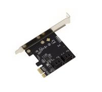 Controllore PCIE SATA 6GB 4 Porte - Supporto AHCI UEFI Per SSD E HDD. ASM1064