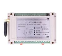 Controllore per gru, 3000M Industrial DC 12/24/36/48 12CH Wireless Remote Control OverheadTravelling Crane System Receiver Digital Key(A)