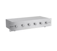 Controllore Volume PA a 6 Zone OMNITRONIC con Relè di Emergenza 10W per Rack