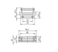 CONTROPIASTRA CISA 07021-10-0