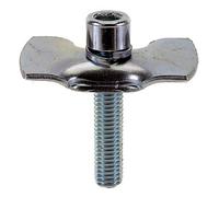 Contropiastra con vite per cavalletto centrale bici