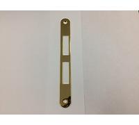 CONTROPIASTRA INCONTRO PER SERRATURA AGB CENTRO 196X22 OTTONE VERNICIATO LUCIDO