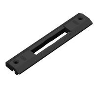 Contropiastra nylon fasce per serrature destinate a fasce Nero