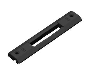 Contropiastra nylon fasce per serrature destinate a fasce Nero