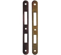 Contropiastra per Serratura Patent Bordo Tondo Ottonata 1 Pz