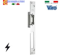 Contropiastra VIRO Serratura Elettrica Da Infilare Piastra LUNGA Reversibile