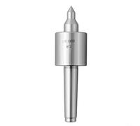 Contropunta Live Center per tornio utensili con cuscinetti a sfera tripli e albero in acciaio legato trattato termicamente per prestazioni di lunga durata (MT2)