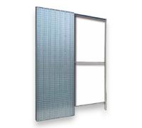 Controtelaio intonaco per porte a scomparsa in lamiera con spessore 105 mm