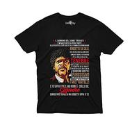 CONTROVENTO - Maglietta T-Shirt Uomo - Ezechiele Pulp Fiction - S