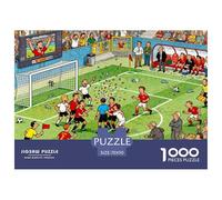Controversie sul campo da calcio Puzzle in Legno Impermeabile Puzzles Da 1000 Pezzi Regali Per Adulti Sfidanti E Rompicapo Giochi Educativi