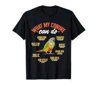 Conure Guancia Verde Cosa Può Fare Il Mio Conure Pappagallo Uccello Conure Maglietta