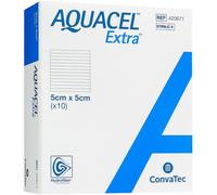 Aquacel Extra Medicazione Con Carbossimetilcellulosa Sodica 5x5 Cm 10 Pezzi