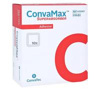 Convatec MEDICAZIONE AVANZATA CONVAMAX SUPERABSORBER ADHESIVE 15X15 CM 10 PEZZI