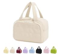 Convely Toiletry Bag, 2025 New Best Travel Toiletry Bag, 4-in-1 Travel Organizer for Women, Large Capacity Cosmetic Bags for Women, Spacious,lightweight,Easy Clean (White)