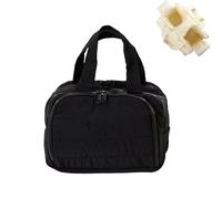 Convely Toiletry Bag, Convely 4 In 1 Toiletry Bag, Available Cosmetic Bags, Lightweight Large Wide-Open Travel for Women,Wet-Dry Separation & Lightweight Waterproof (black)