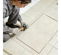 Convenience Basement Floor Hatch, Invisible Crawl Space/Cellar/Storage Room Entry Corridor Paneling, Heavy-Duty Steel Access Door Cover Plate(30X27in)