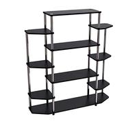 Convenience Concepts Designs2Go - Libreria da parete, colore: nero