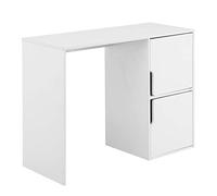 Convenience Concepts Designs2Go - Scrivania per studenti con armadietti, colore: bianco