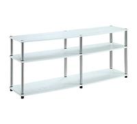 Convenience Concepts Designs2Go - Supporto TV a 3 ripiani, 152 cm, colore: bianco