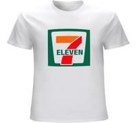 Convenience Store Supermarket Employees Seven Eleven T Shirt 10748 Fashion Brand Men White L