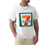 Convenience Store Supermarket Employees Seven Eleven T-Shirt 10748 Fashion Brand T Shirt Men White M