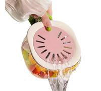 Convenient Fruit Care: This fruit washing bowl with strainer serves as a