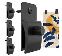 Convenient Quilt Wall Hanger - Tapestry Blanket Quilt Display Clips | Blanket Wall Display Clips Hangers Metal | Home Showcase Artwork Strong Hold Hangers For Study, Library, Bedroom, Exhibition Hall