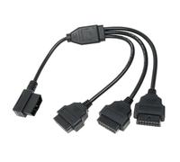 Conveniente OBD2 Splitter Cavo Estensione Connect Multiplo Dispositivi At Once