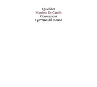 Convenzioni e governo del mondo