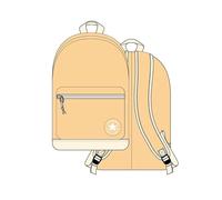 CONVERSE 10020533-A07 GO 2 BACKPACK Giallo Unisex Adulto ZAINO Taglia Unica