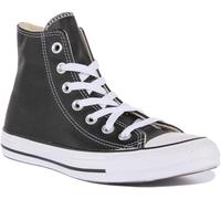 Converse 132170 Ct As Hi In Pelle Unisex In Nero UK 3 - 13