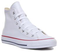 Converse 132170 Ct As Hi Unisex High Top In Pelle Nera Taglia Uk 3 - 12