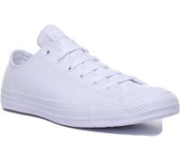 Converse 136823 A-CT Lo Top Lace Up Trainer Da Uomo In Bianco UK 7-12