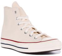 Converse 162053C Chuck 70s Hi Top Logo Unisex Trainers Beige Taglia 3 - 12